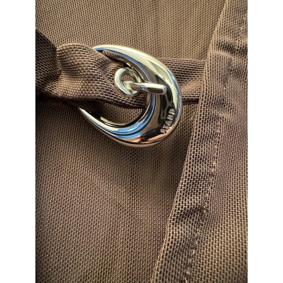 staud cleo dress In Chocolate. Long Steve NWT Sz Large Swimsuit Cover - Picture 6 of 10